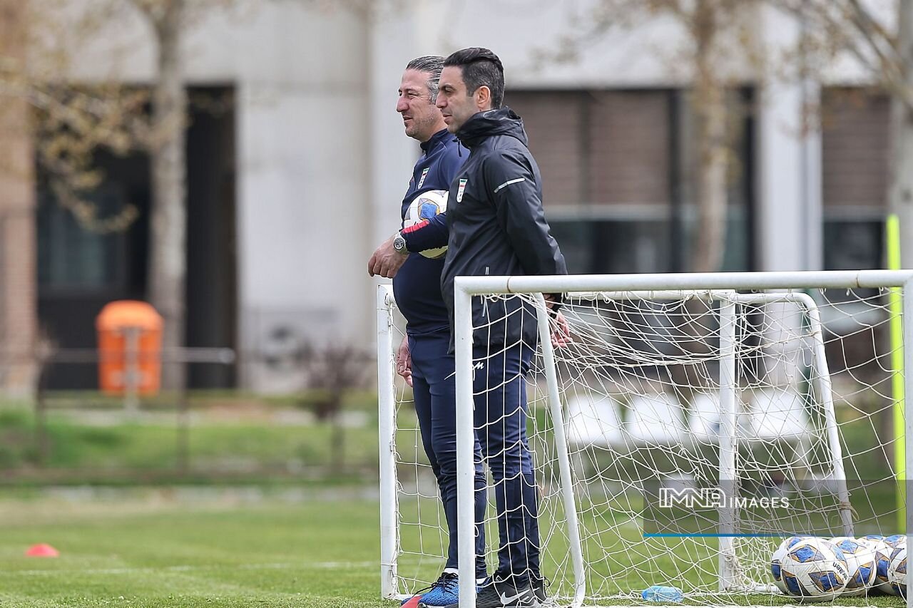 ریکاوری و تمرین ملیپوشان ایران پس از جدال برابر روسیه +عکس