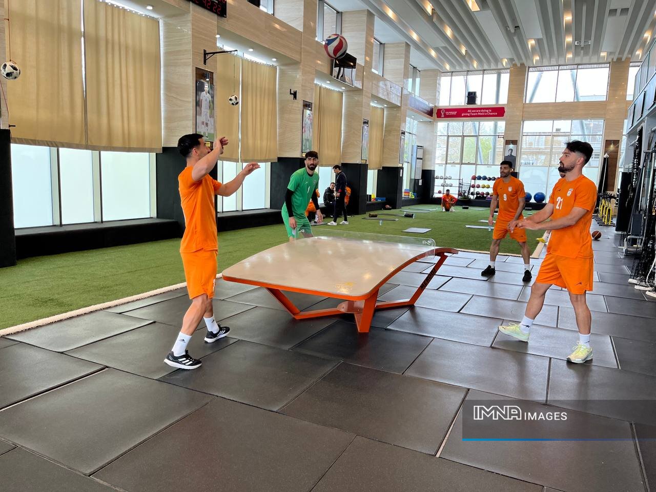 ریکاوری و تمرین ملیپوشان ایران پس از جدال برابر روسیه +عکس