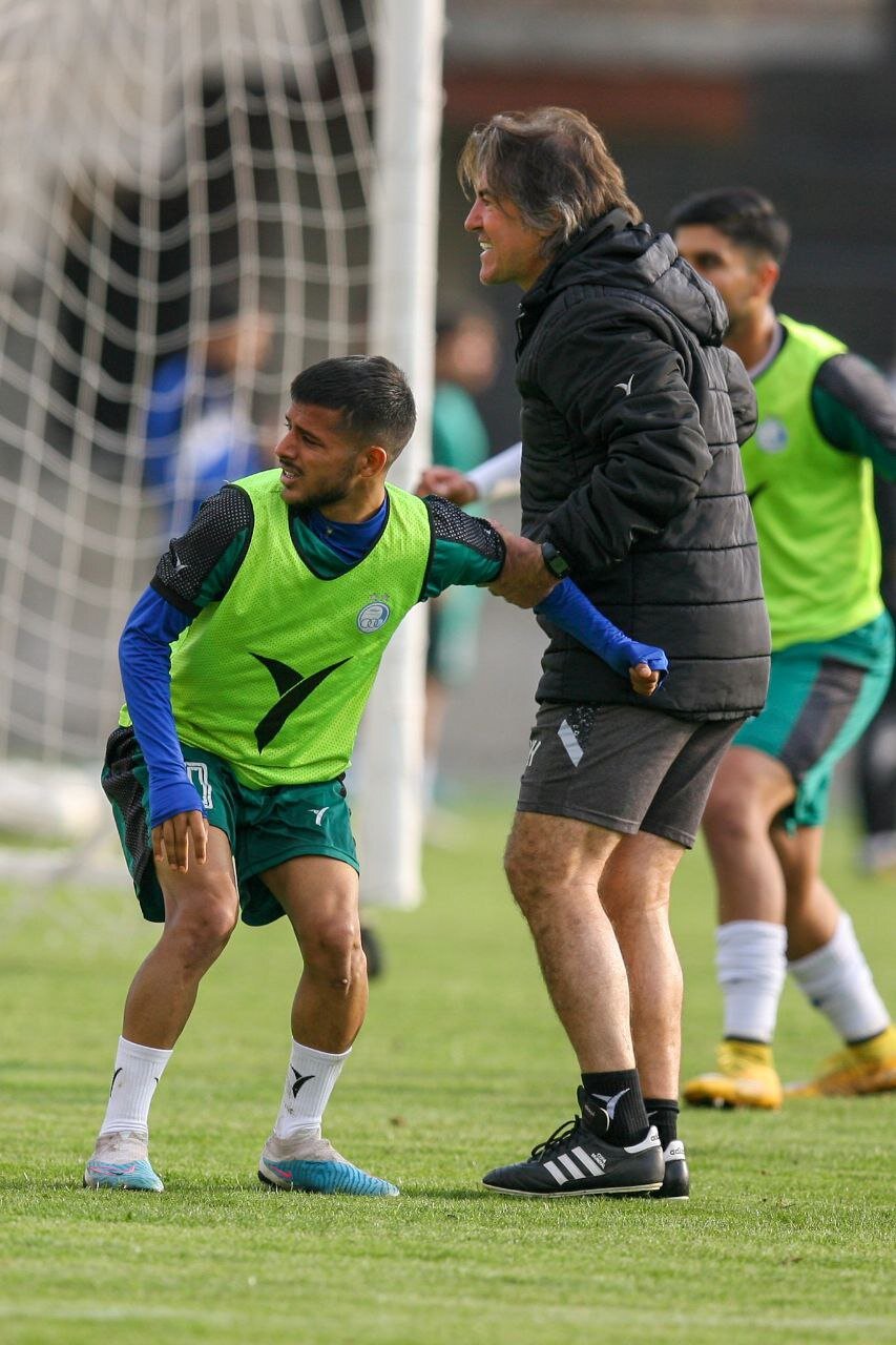 قایدی امیدوارانه به فوتبال ادامه میدهد! + عکس