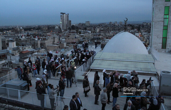 استهلال ماه رمضان در دمشق، سوریه