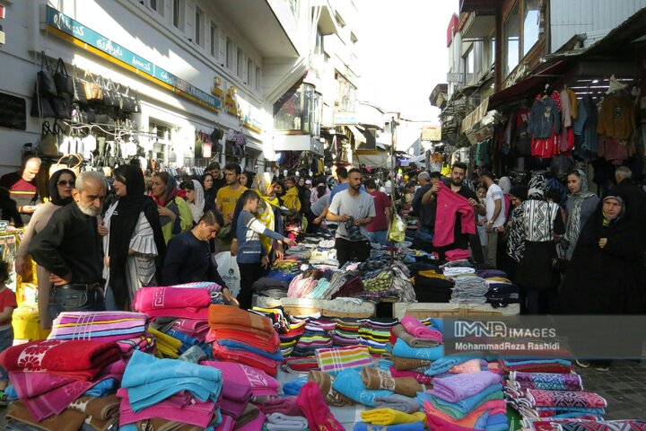 بازار سنتی رشت در نوروز