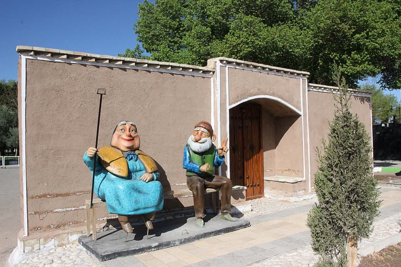 نقش المانهای نوروزی بر چهره رفسنجان