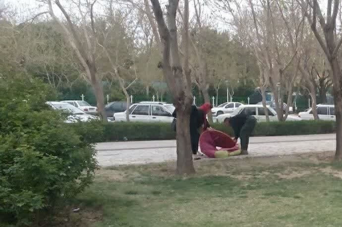 جمع‌آوری ۲۹۷ چادر مسافرتی از سطح شهر اصفهان