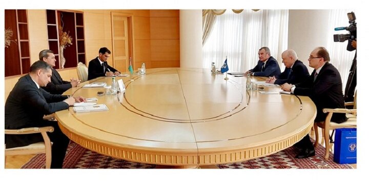 وزیر امور خارجه ترکمنستان با دبیرکل جامعه همسود دیدار کرد