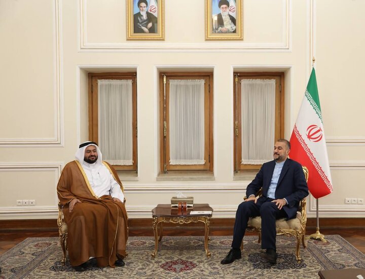 امیرعبداللهیان با وزیر مشاور در امور خارجه قطر دیدار کرد