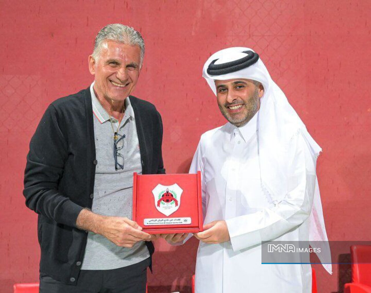 باشگاهگردی کارلوس کیروش در قطر + عکس