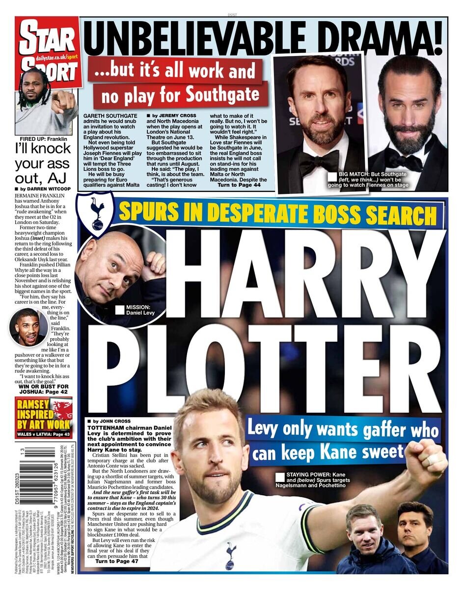 گزینههای جدید تاتنهام بجای کنته