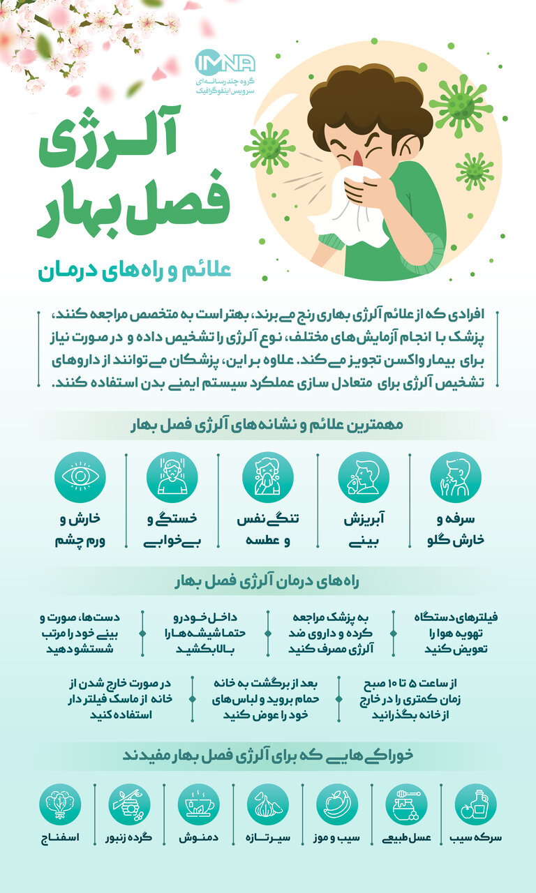 آلرژی فصل بهار
