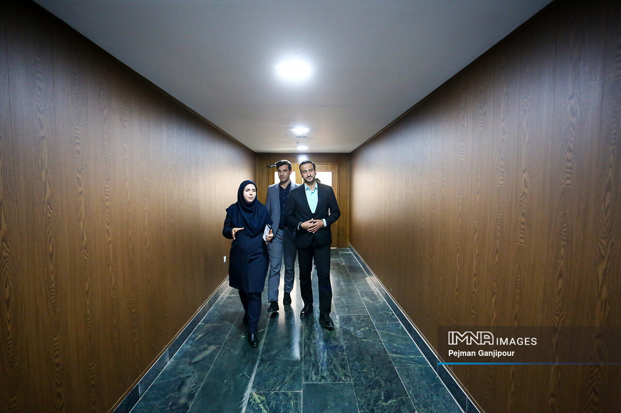 حضور مدیرکل ورزشوجوانان استان اصفهان در خبرگزاری ایمنا +عکس