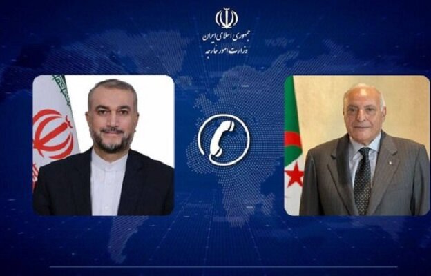 دعوت امیر عبداللهیان از وزیر خارجه الجزایر برای سفر به تهران