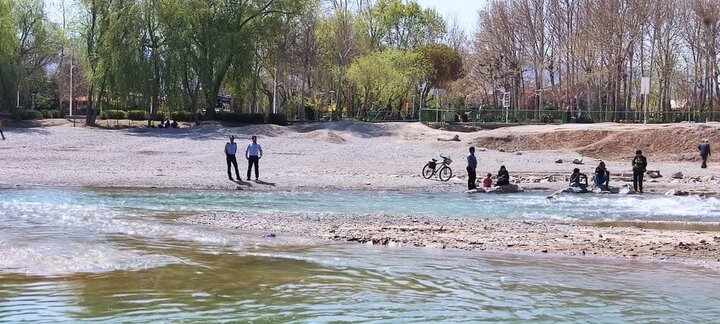 استقرار ۷ اکیپ غواصی در حاشیه زاینده‌رود