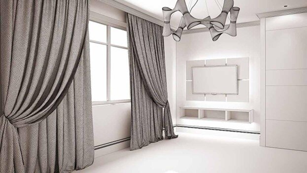 خدمات دوخت و نصب پرده لاکچری در آقای پرده