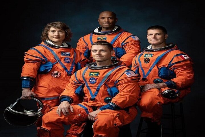 اسامی فضانوردان ماموریت به مدار ماه اعلام شد