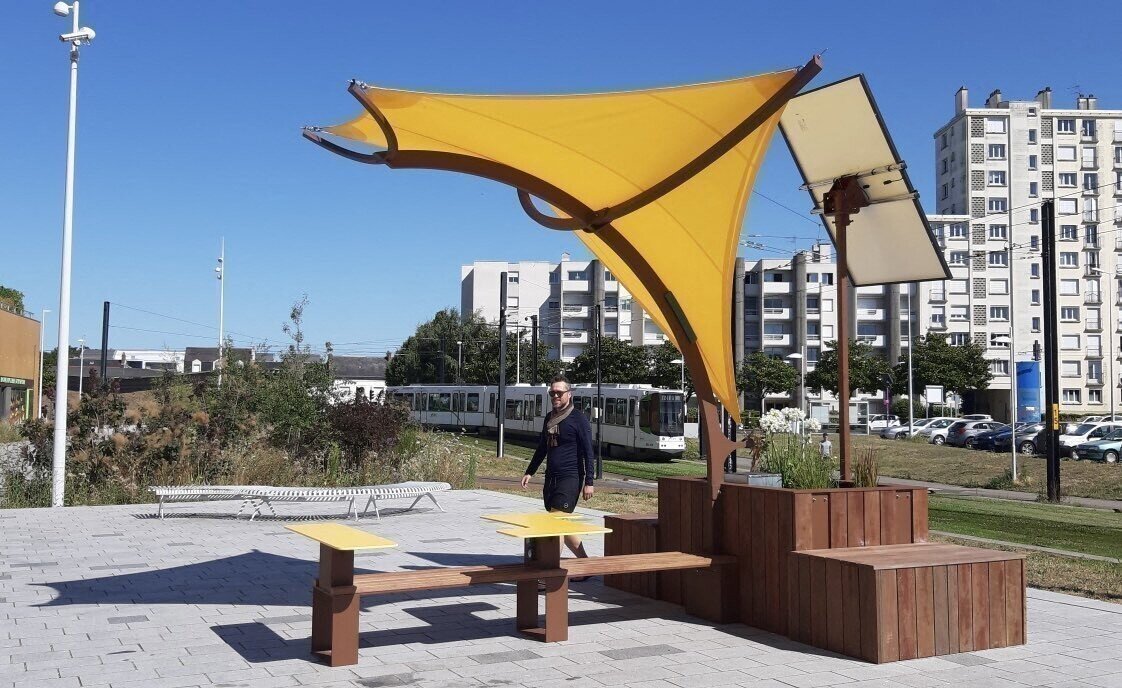 نانت؛ پیشرو در طراحی مبلمان شهری خلاق