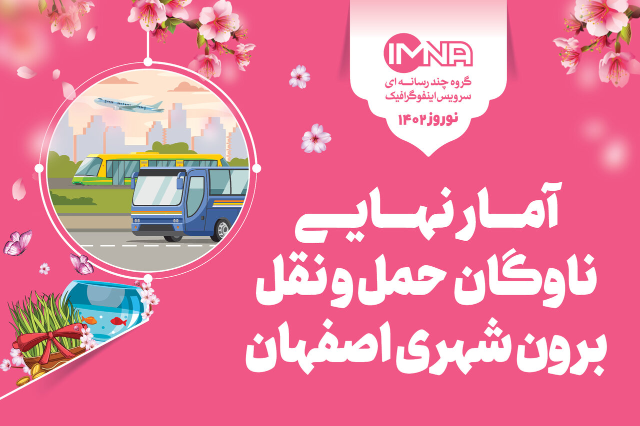آمار نهایی ناوگان حمل‌ونقل برون‌شهری اصفهان در نوروز ۱۴۰۲ + جزئیات