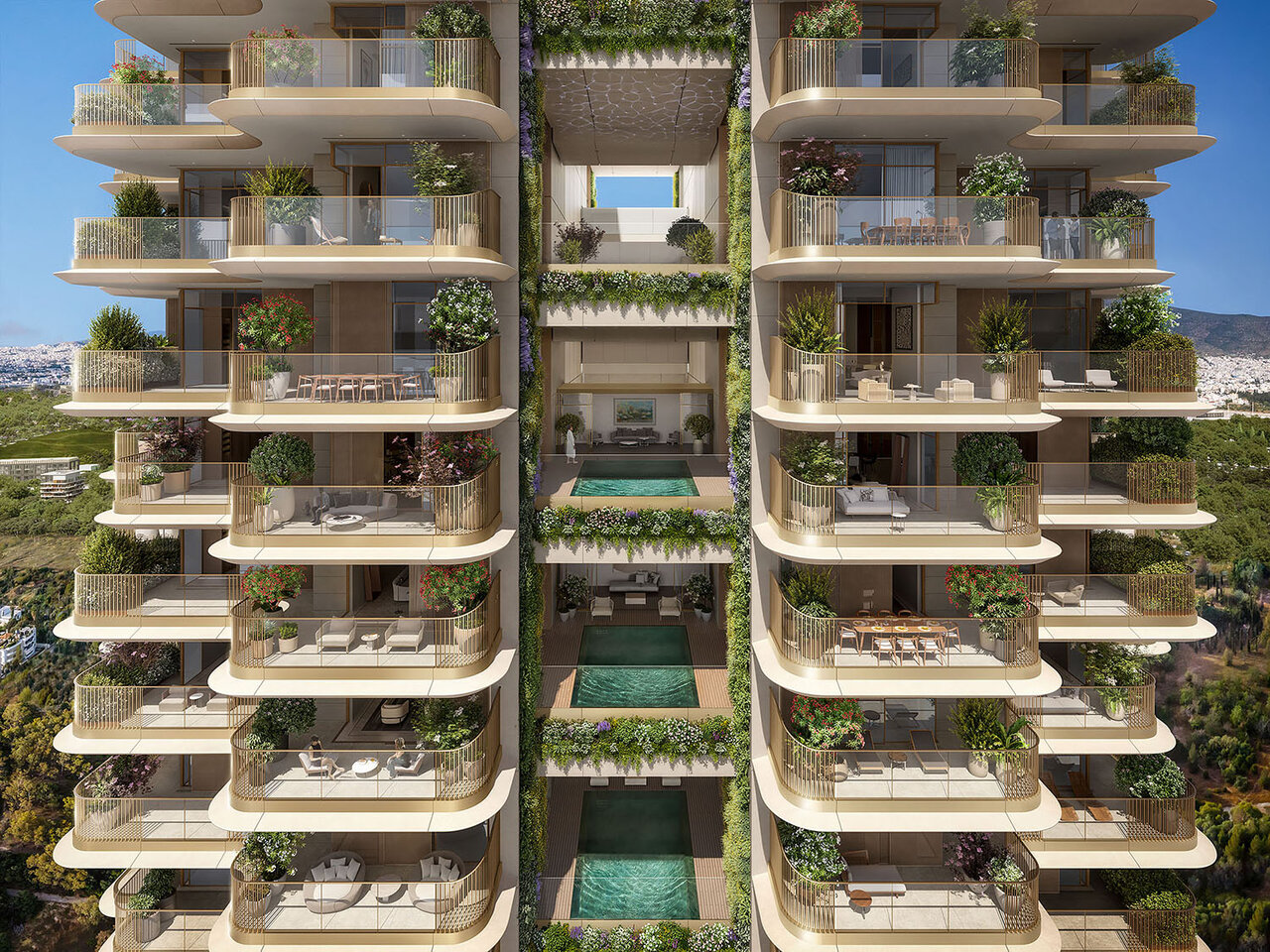 رونمایی از مرتفعترین آسمانخراش یونان