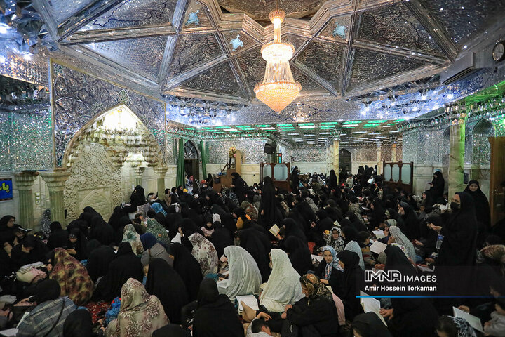 مراسم احیای شب نوزدهم ماه رمضان در همدان