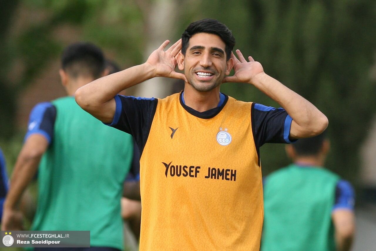 میرزایی برای آبیها مسی شد! + عکس