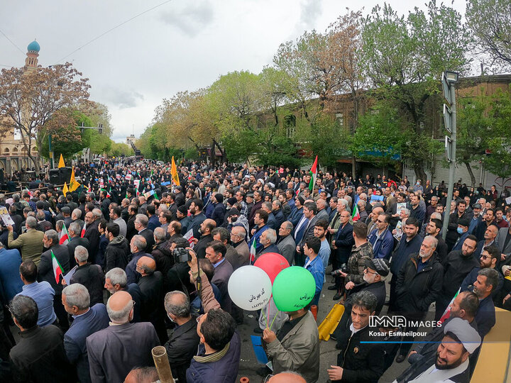 راهپیمایی روز قدس در تبریز