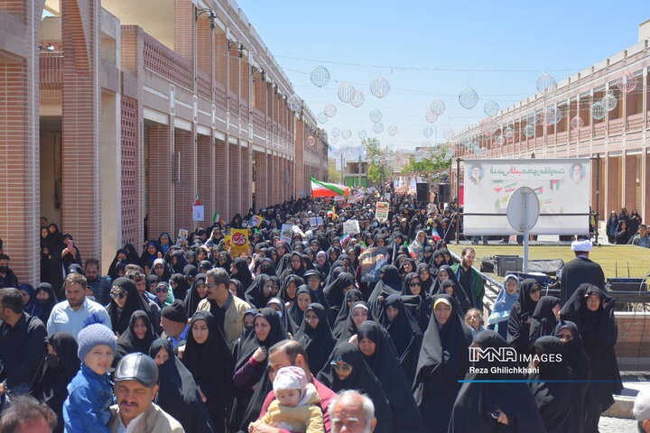 روز قدس در شهرستان نجف‌آباد