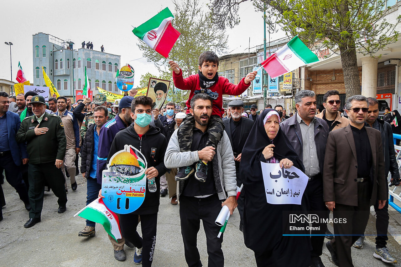 دعوت اداره کل بیمه سلامت استان اصفهان از مردم برای شرکت در راهپیمایی روز قدس