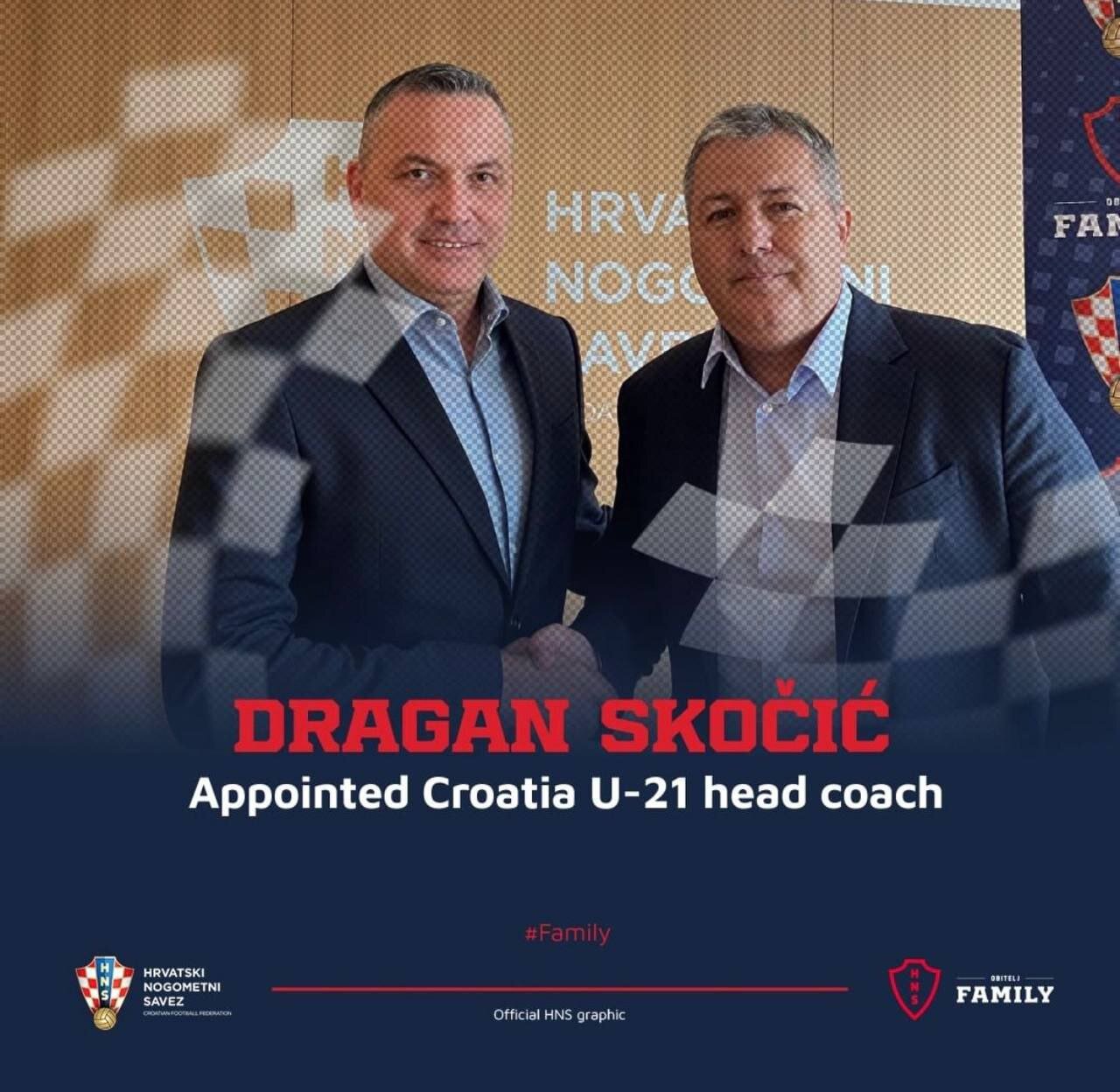 اسکوچیچ سرمربی تیم ملی زیر ۲۱سال کرواسی شد