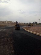 آغاز بهسازی روکش آسفالت محور زواره-شهراب