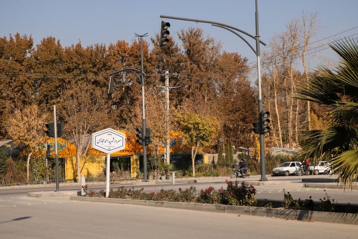 اجرای عملیات بهسازی ترافیکی در منطقه ۹ اصفهان