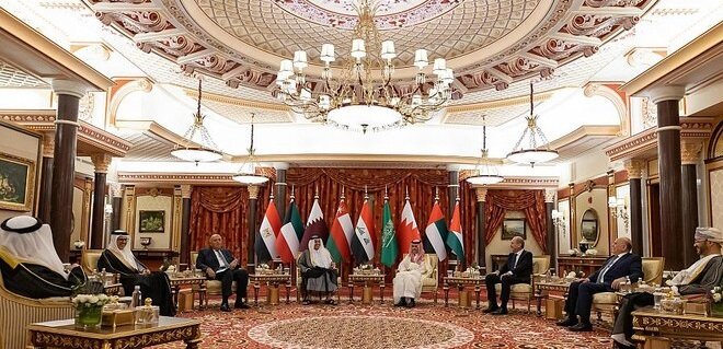 Top diplomats emphasize the 'Arab leadership role' in resolving Syria conflict