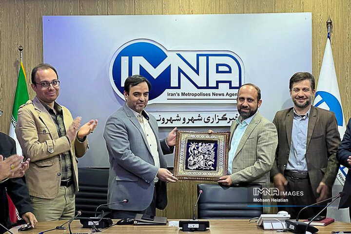 آیین تکریم و معارفه مدیرمسئول خبرگزاری ایمنا، فروردین 1402