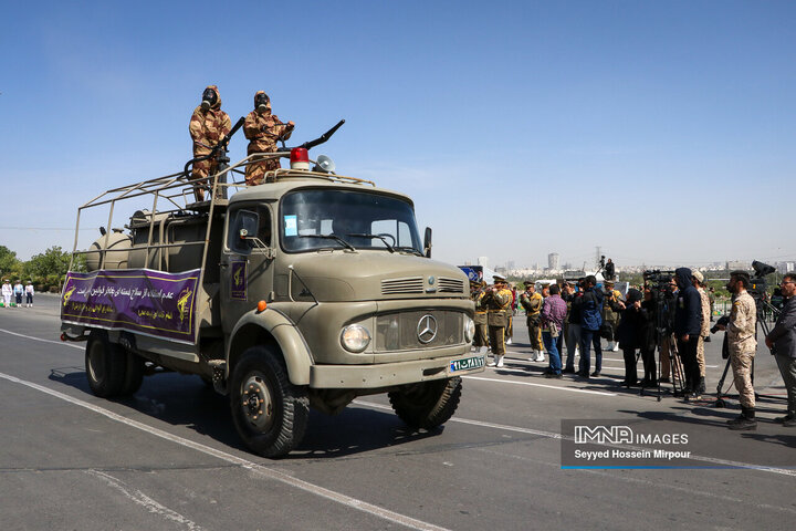 رژه روز ارتش در مشهد