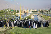 نماز عید فطر در زیباشهر مبارکه