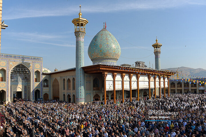 نماز عیدبندگی در شیراز