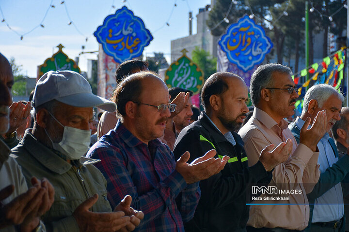 Iranian Muslims celebrate Eid al-Fitr 