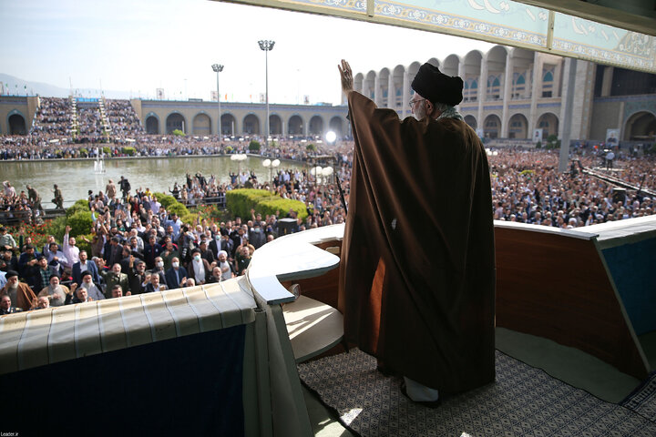 Iranian Muslims celebrate Eid al-Fitr 