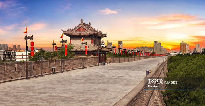 شهر شیان در بخش مرکزی چین و در مسیر راه ابریشم قرار دارد