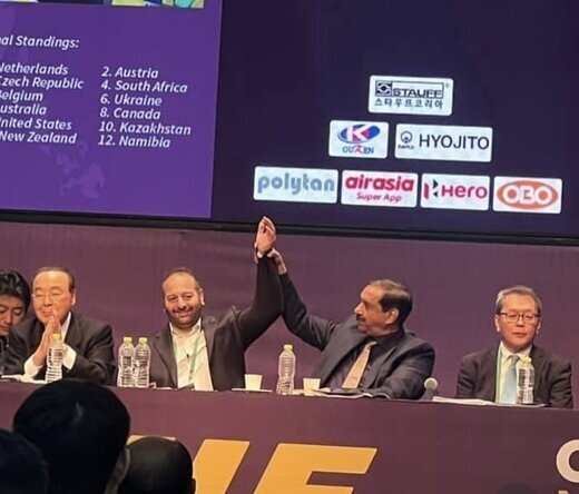 ابقا قدیمی در ریاست هاکی داخل سالن آسیا+عکس