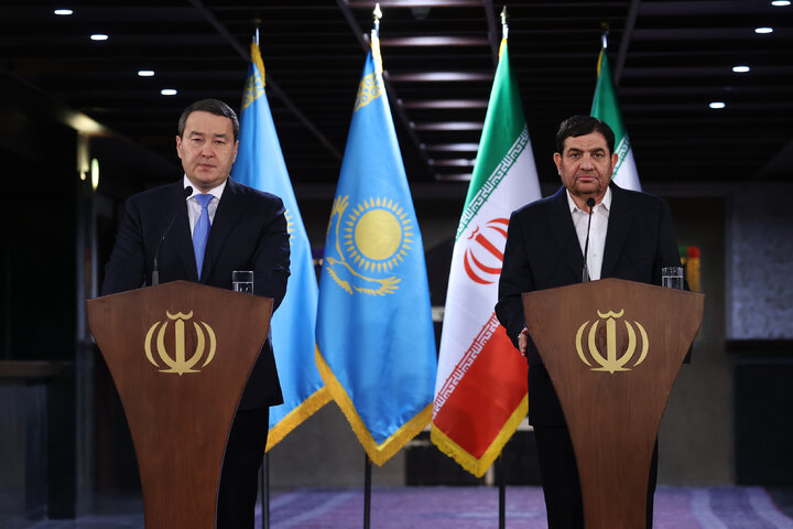 تأکید مخبر و نخست وزیر قزاقستان بر اراده جدی دو کشور برای ارتقاء همکاری های اقتصادی