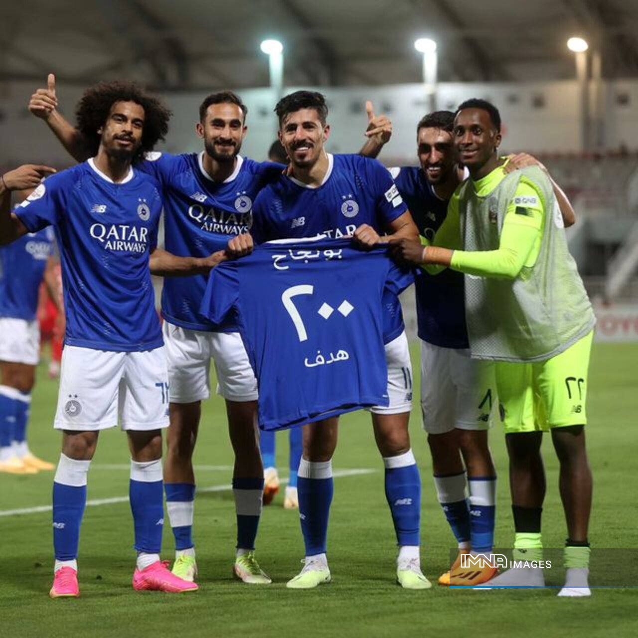 قاتل سرخابیها به رکورد ۲۰۰ گل برای السد رسید