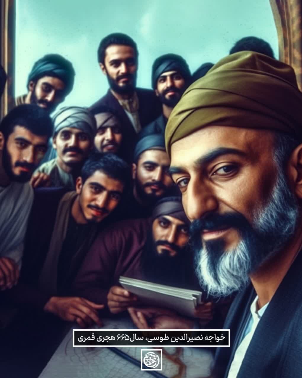 بازسازی چهره مشاهیر ایرانی توسط هوش مصنوعی + عکس