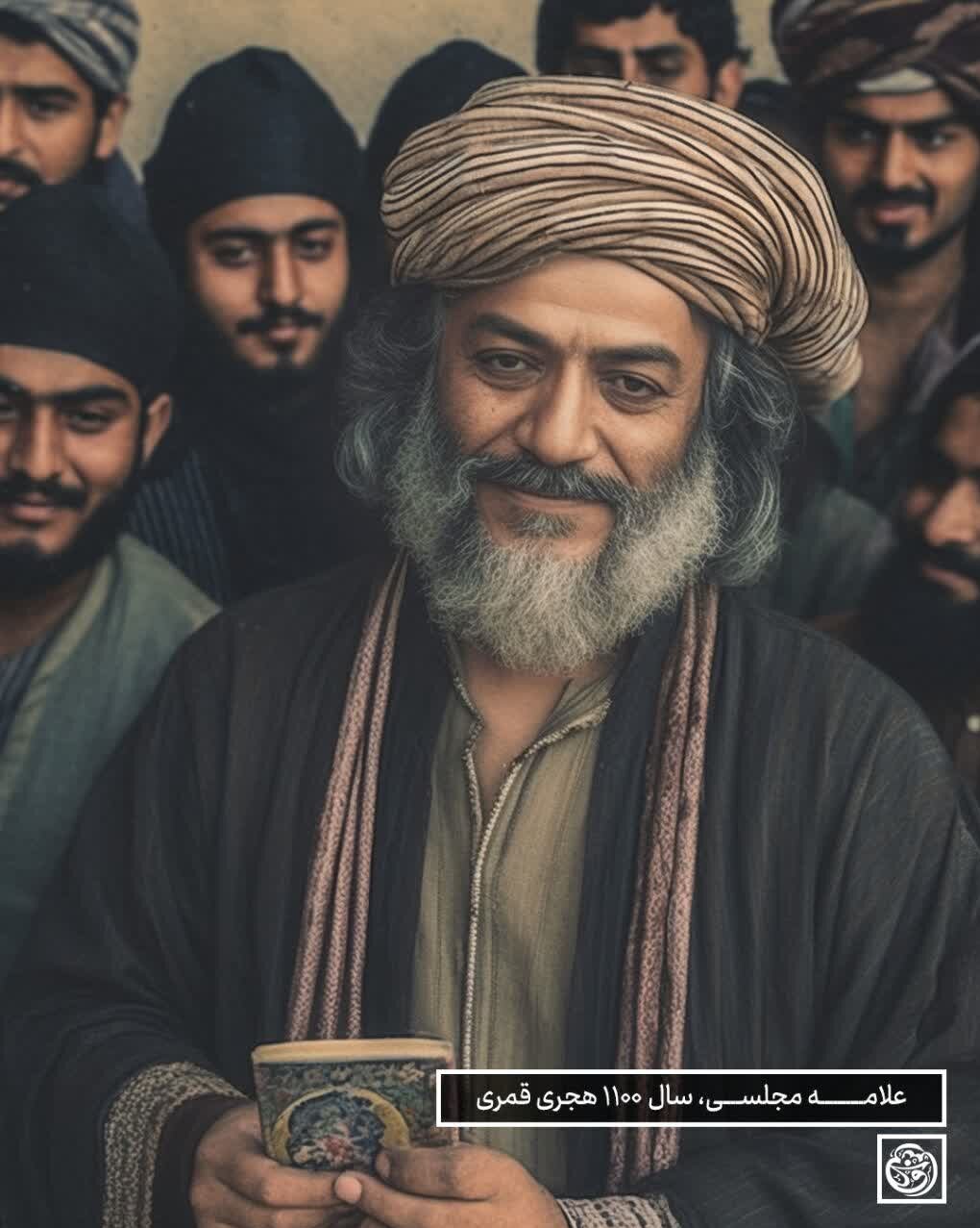 بازسازی چهره مشاهیر ایرانی توسط هوش مصنوعی + عکس