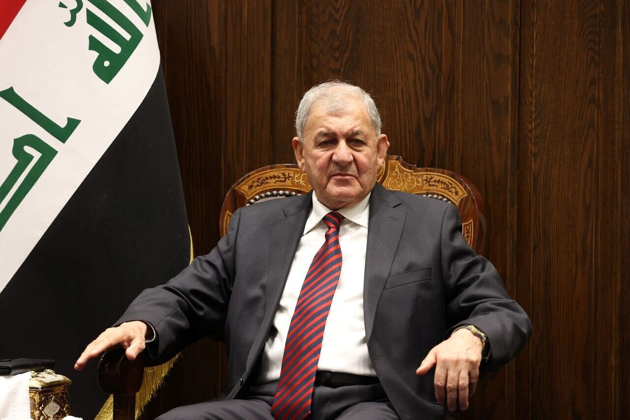 رئیس جمهور عراق وارد ایران شد