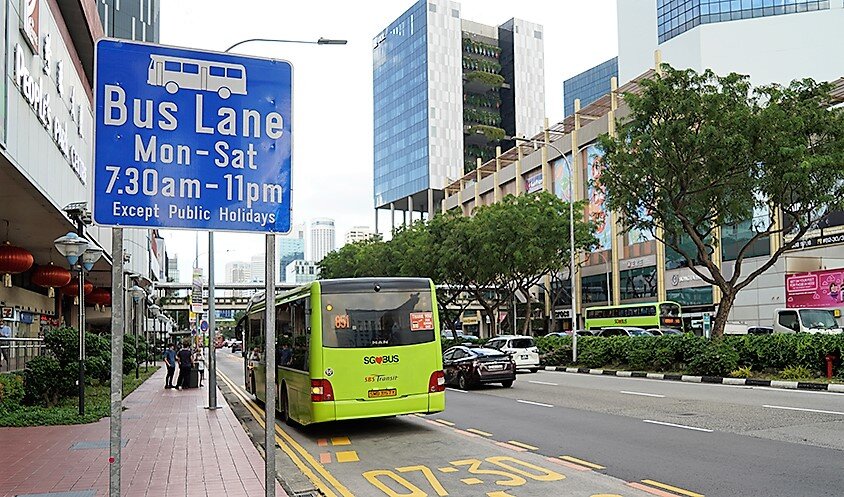 نوسازی ناوگان اتوبوس‌رانی در سنگاپور