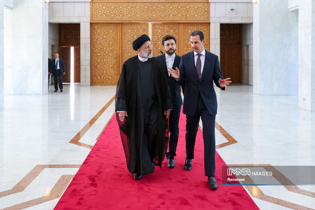 بشار اسد: شهید آیت الله رئیسی شخصیتی تاثیرگذار در عرصه بین‌المللی بود