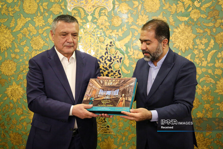 سفر رئیس مجلس قانونگذاری ازبکستان به اصفهان