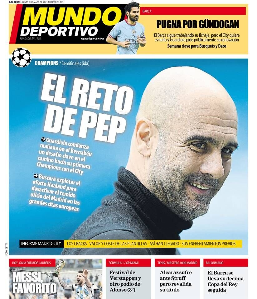 چالش بزرگ پپ و دربی بزرگ میلان