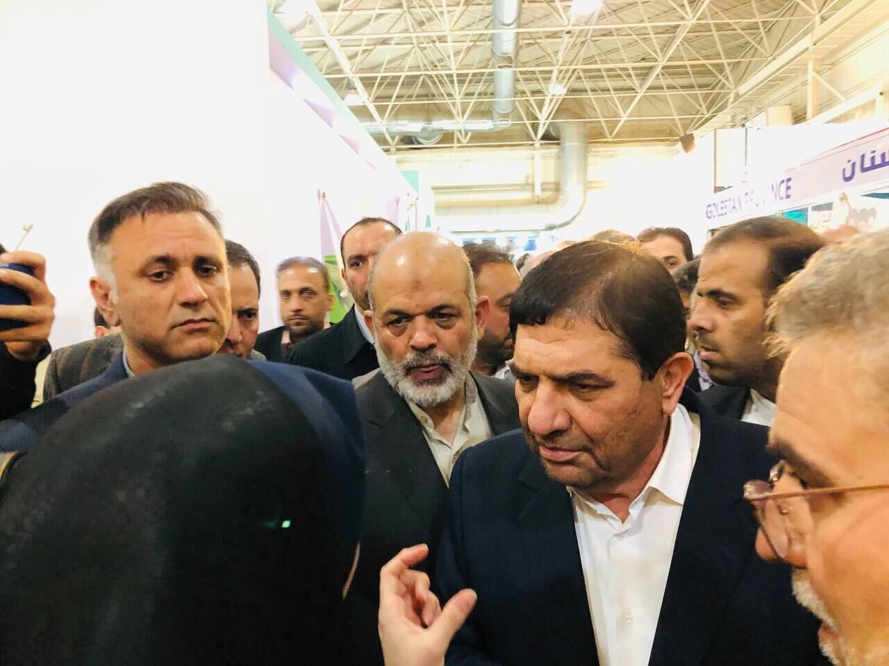 بازدید مخبر و وزیر کشور از پنجمین نمایشگاه توانمندی‌های صادراتی ایران