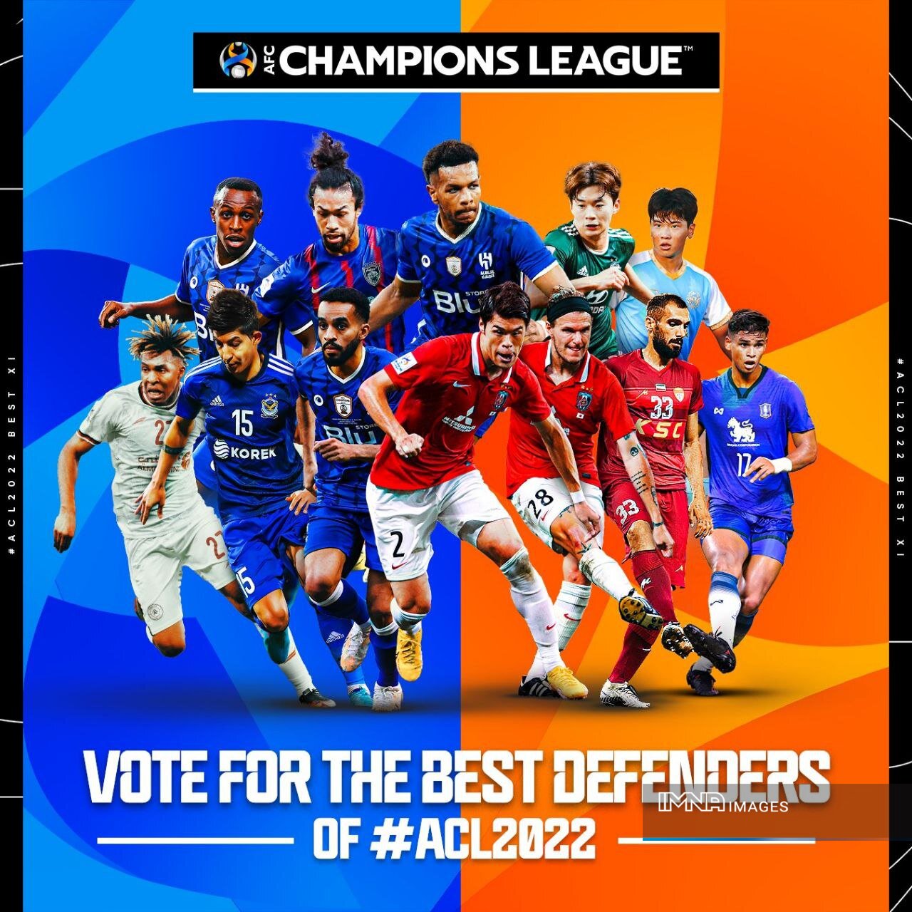 عارف آغاسی در جمع کاندیداهای بهترین مدافع فصل لیگقهرمانان آسیا +عکس