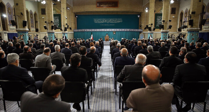 دیدار سفرا و رؤسای نمایندگی‌های ایران در خارج از کشور با رهبر معظم انقلاب