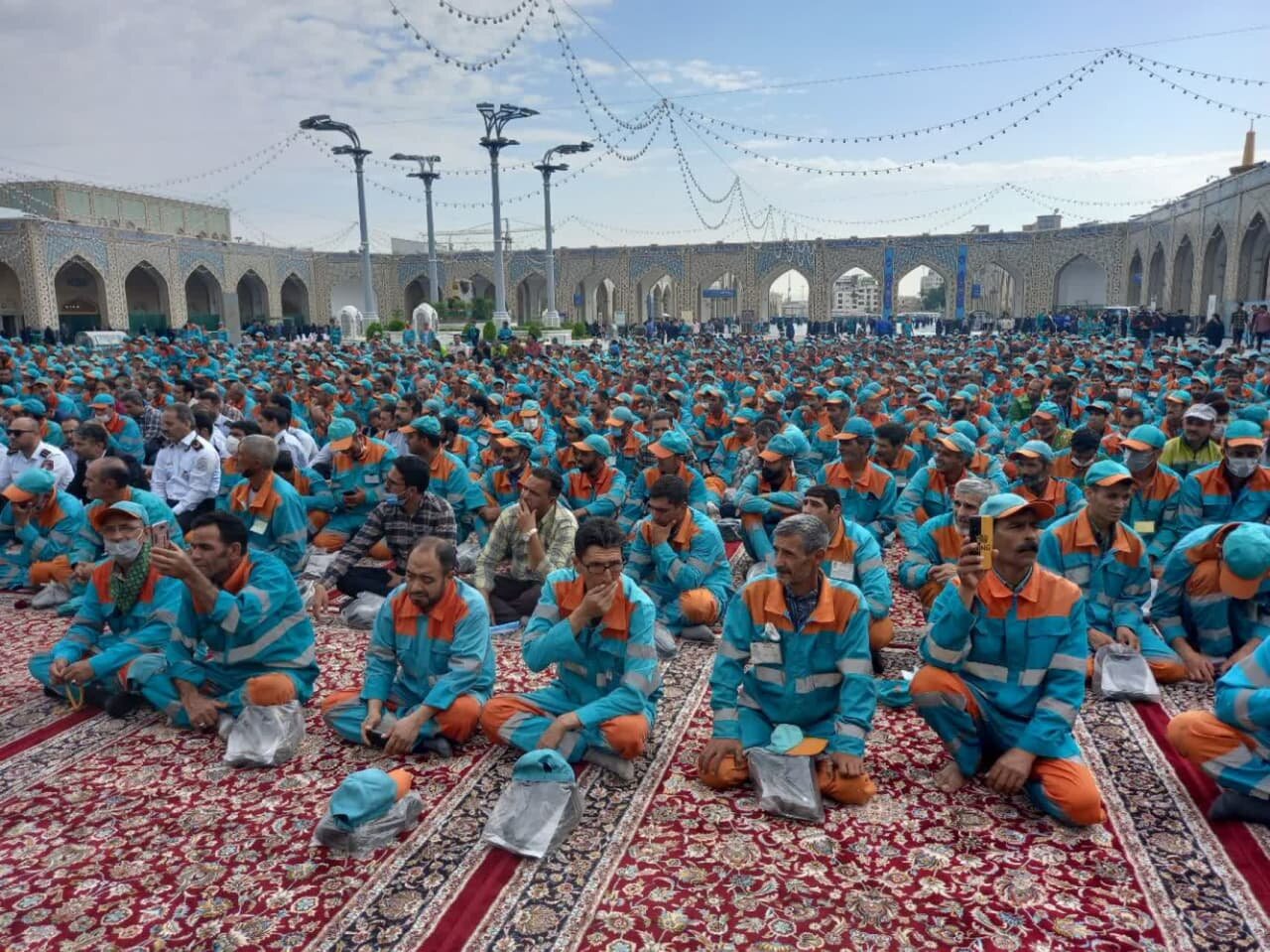 خدمترسانی ویژه به زائران و مجاوران حرم رضوی به مناسبت دهه کرامت